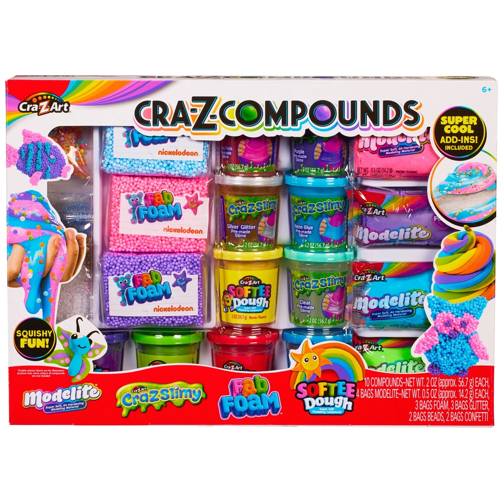Cra-Z-Compounds Slime Set Smyths Toys Ireland