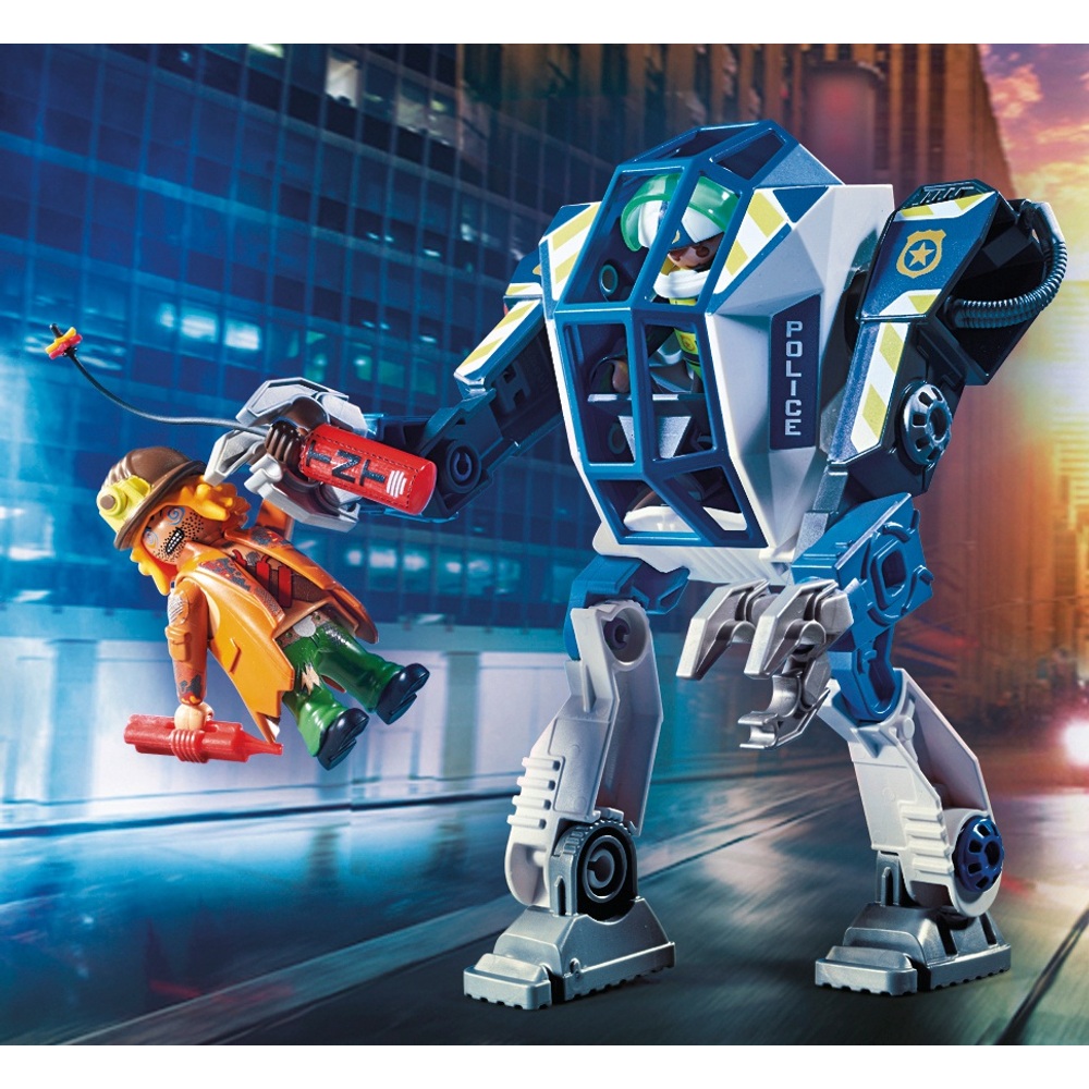 Playmobil  Blauer Roboter    