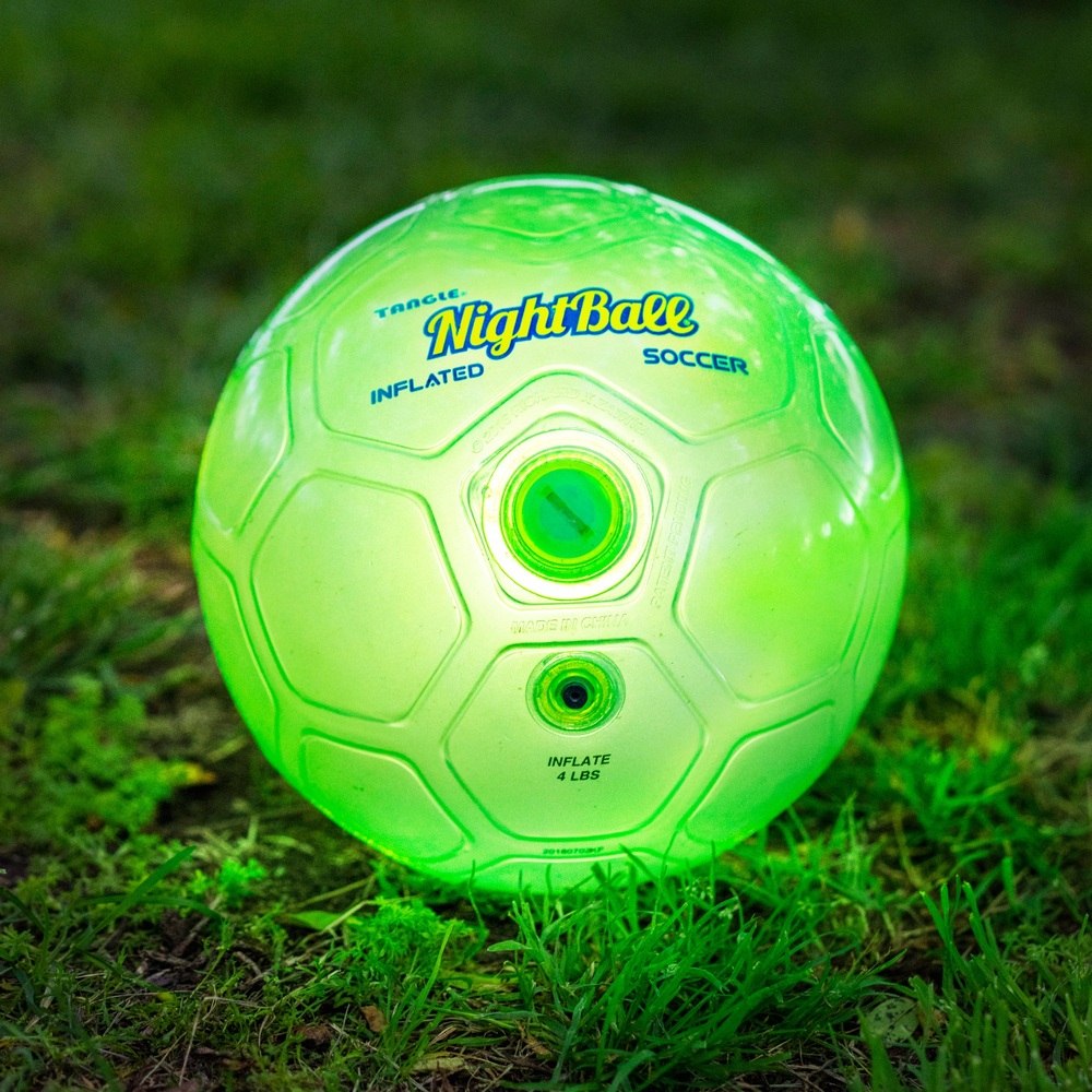 LED Light Up Night Football by Tangle 