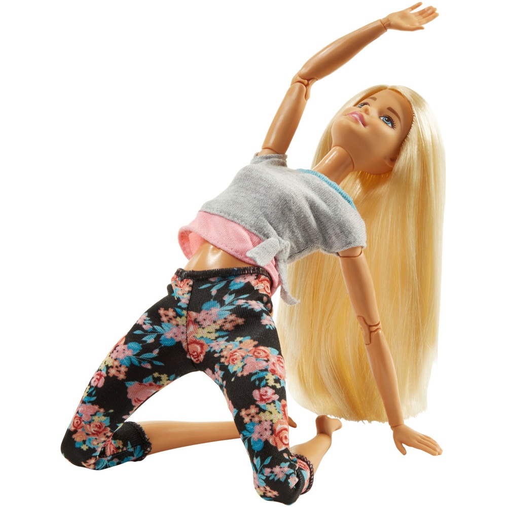 Barbie Made to Move Blonde Doll Smyths Toys UK