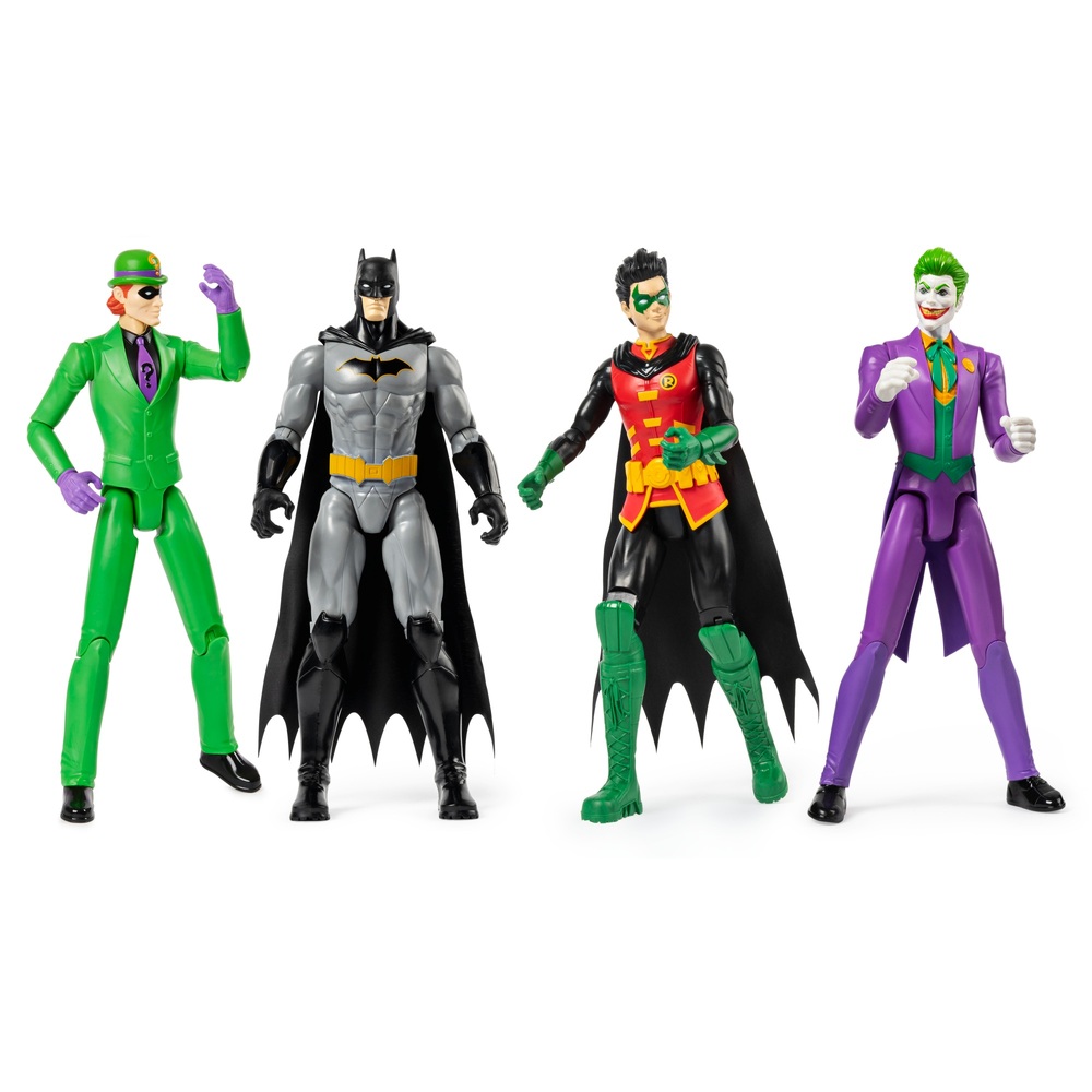 DC Comics - Coffret 4 Figurines Batman 30 cm