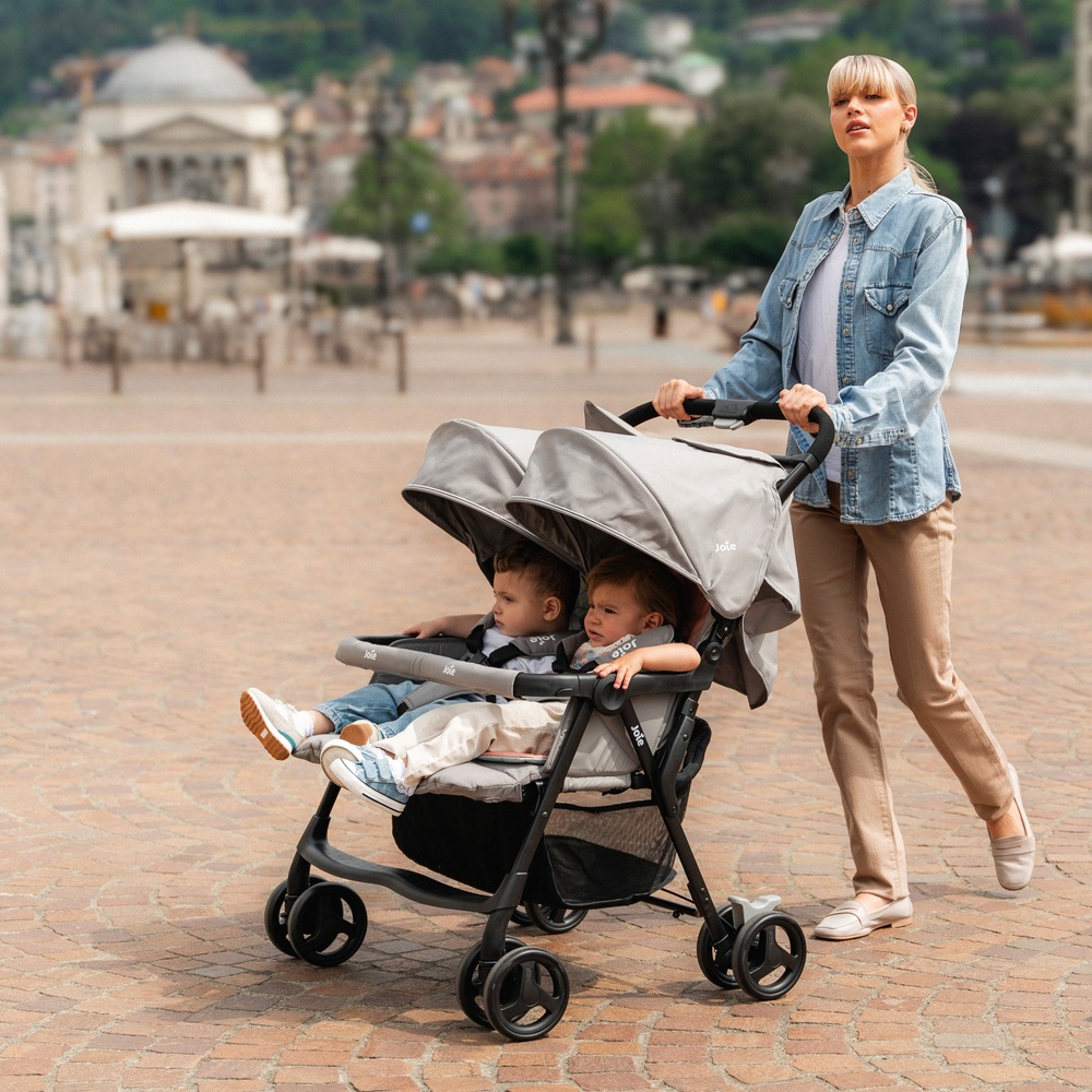 joie double pram rain cover