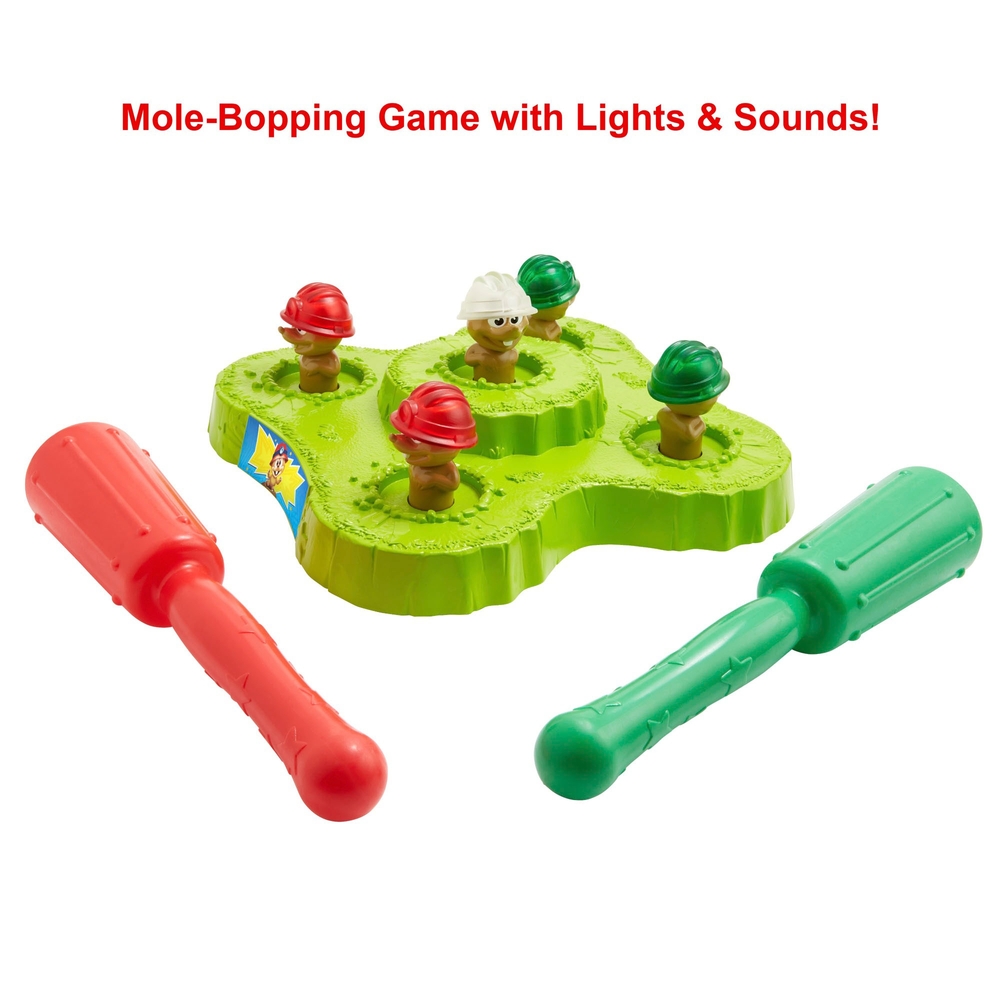 Haoun Colorful Electronic Whac-A-Mole Game Toy with Music Kid Best Toy Christmas Birthday Gift Frog 