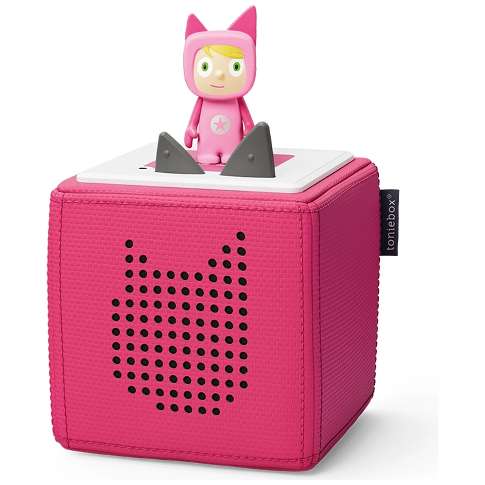 tonies スターターセット ピンク Tonies Toniebox Starter Set Audio Speaker Pink | Smyths Toys UK
