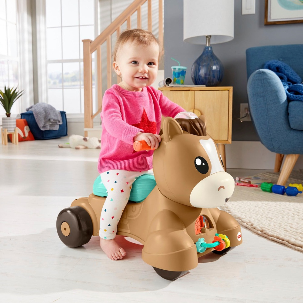 Fisher-Price Walk, Bounce and Ride Pony | Smyths Toys UK