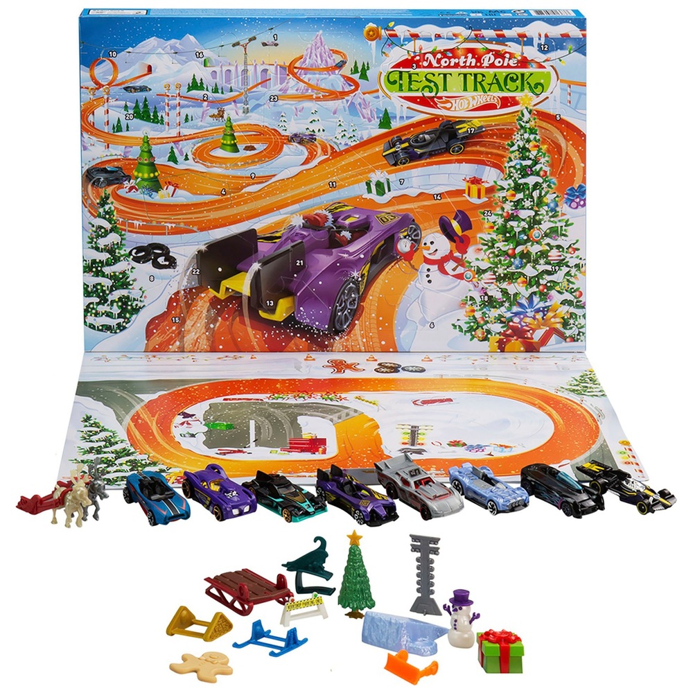 Hot Wheels Advent Calendar Smyths Toys UK