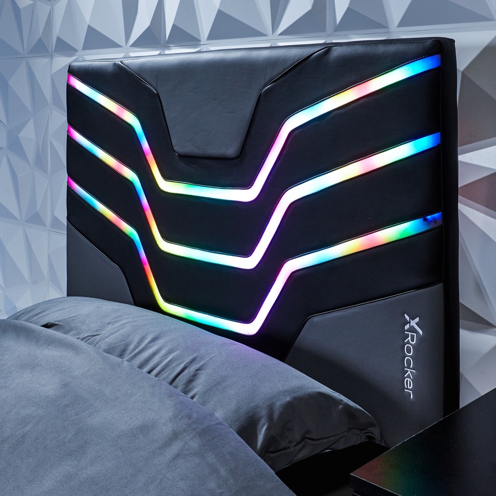 X Rocker Cosmos RGB LED Gaming Bed Smyths Toys UK
