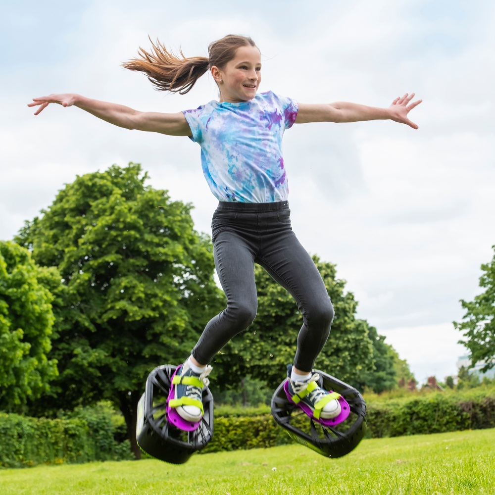Buy Skyrunner Kids/Child Youth Kangaroo Shoes Jumping Stilts Spring Pogo  Shoes Fitness Exercise (Black, Load Range-30-50kg) Online at desertcartINDIA