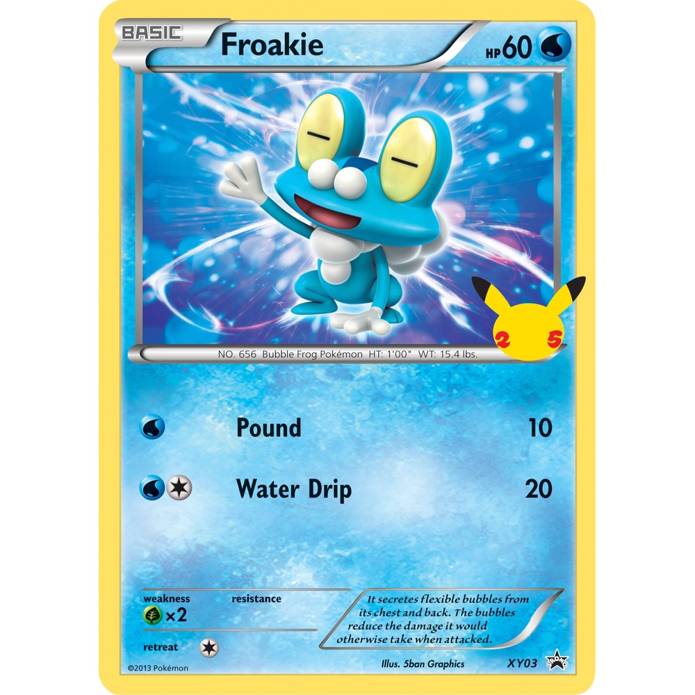 Pokémon Trading Card Game 25th Anniversary Kalos Starter Pack Smyths