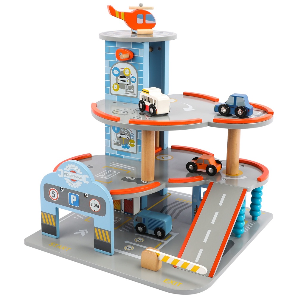 Early Learning Centre Figurines Big City Wooden Garage for sale online 