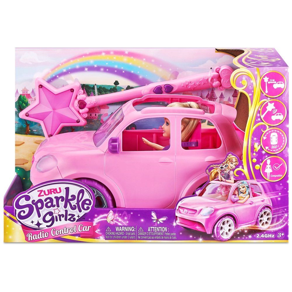 Sparkle Girlz Remote Control Car with Doll by ZURU Smyths Toys UK