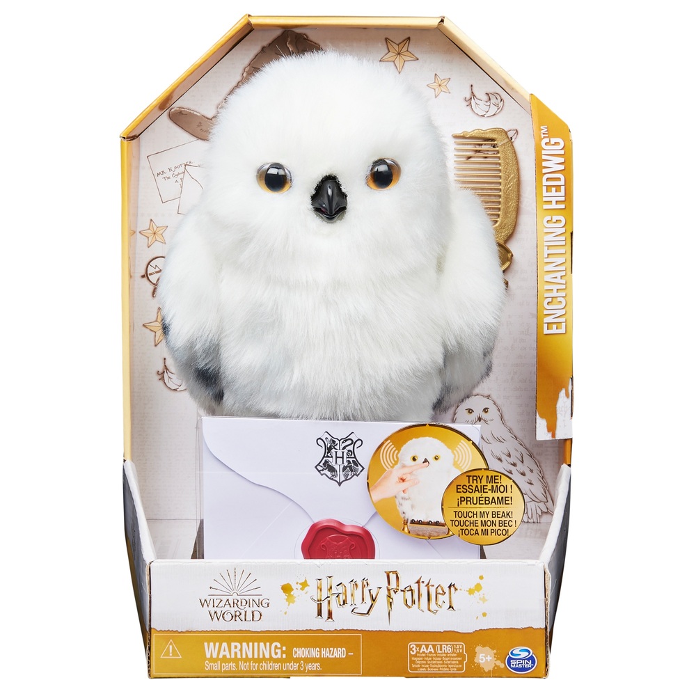 Wizarding World Enchanting Hedwig Interactive Harry Potter Owl | Smyths  Toys UK