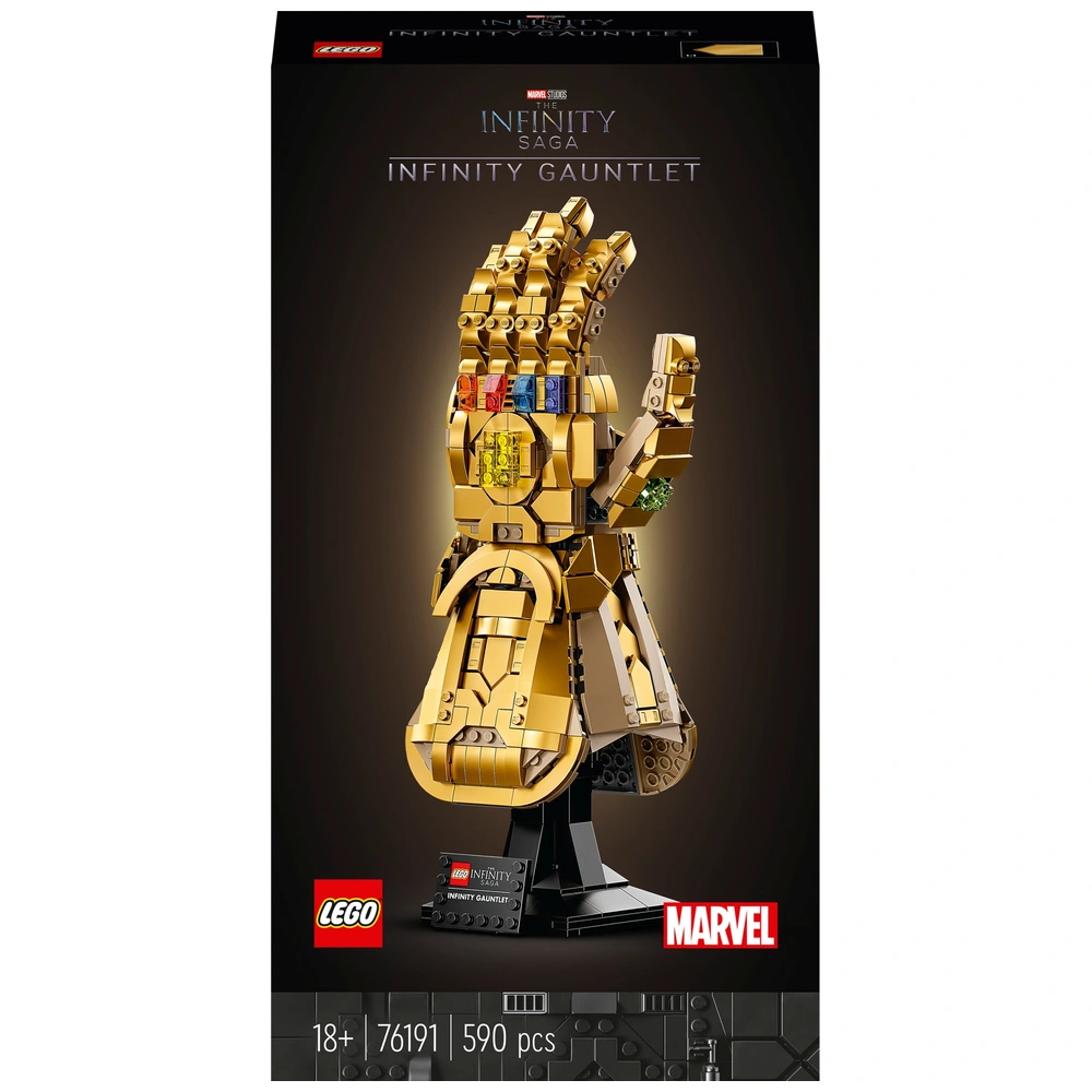LEGO Marvel 76191 Avengers Infinity Gauntlet Set for Adults