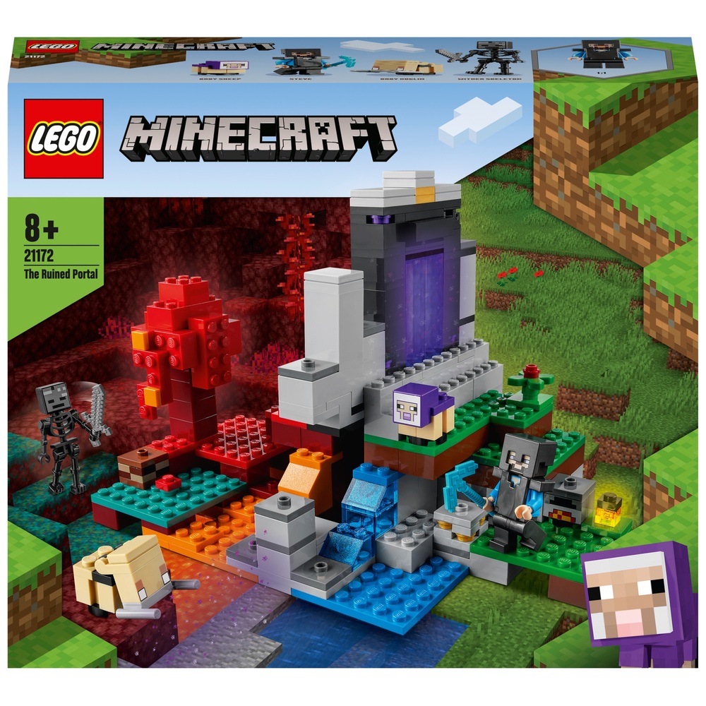 Portal Minecraft Österreich zerstörte Toys Das LEGO Smyths 21172 |