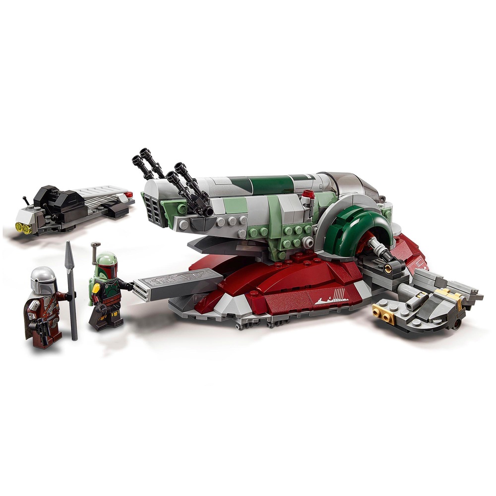 Lego Boba Fett Ship LEGO Star Wars 75312 Boba Fett's Starship Set | Smyths Toys UK