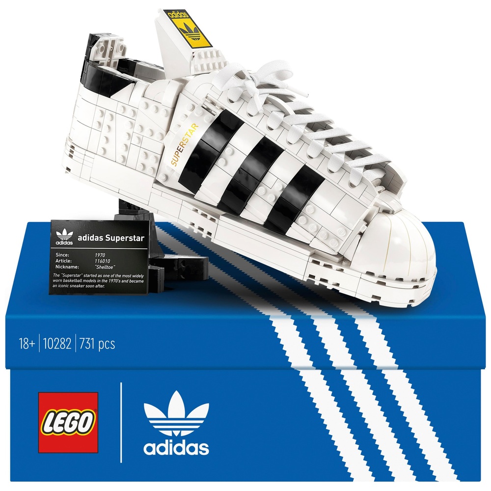LEGO 10282 adidas Originals Set for Adults Smyths Toys UK