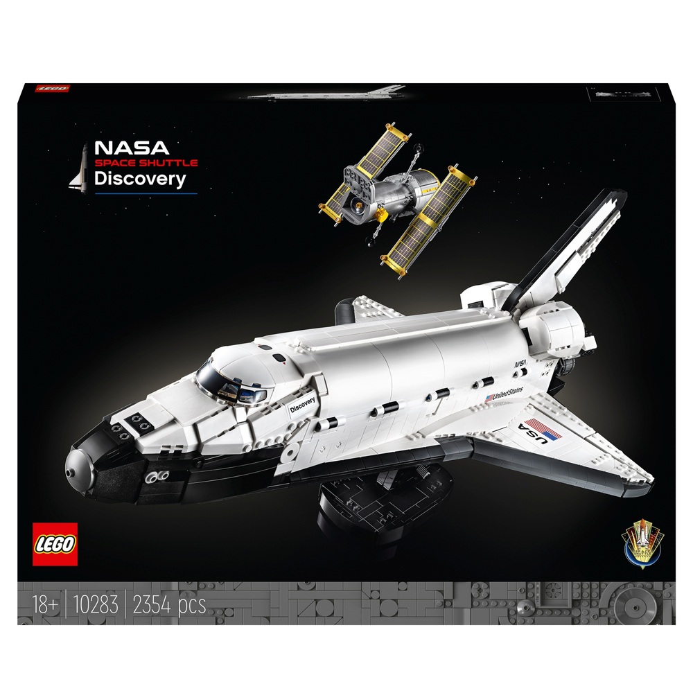LEGO NASA 10283 Space Shuttle Discovery Set for Adults | Toys UK