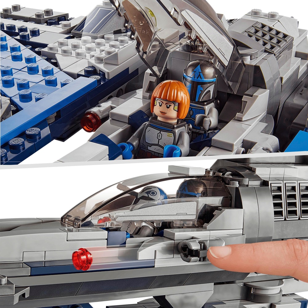 Lego Star Wars Mandalorian Starfighter Building Set Smyths Toys Uk