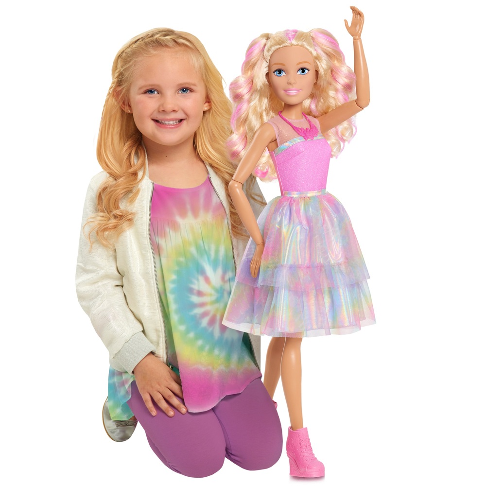 interview nuance hældning Barbie 70cm Tie-Dye Style Best Fashion Friend | Smyths Toys Ireland