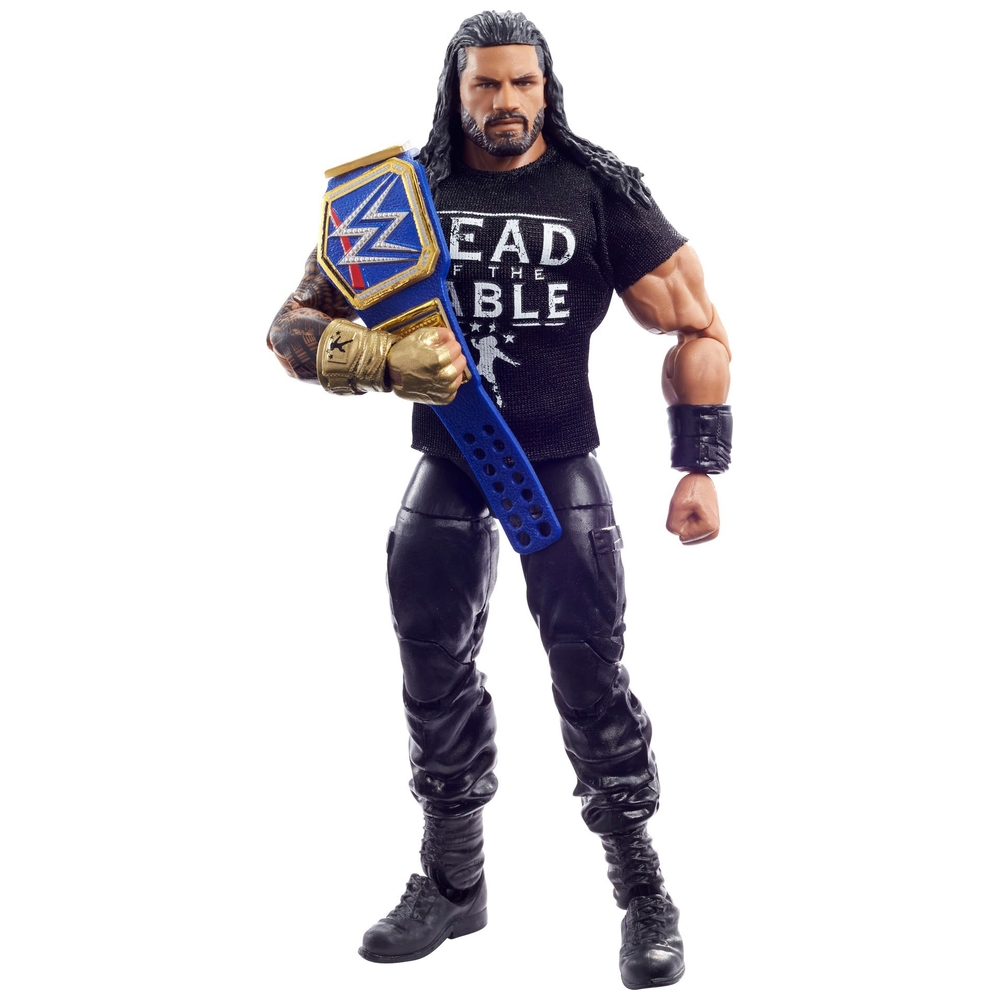 Wwe Elite Series Roman Reigns Action Figure Smyths Toys Uk