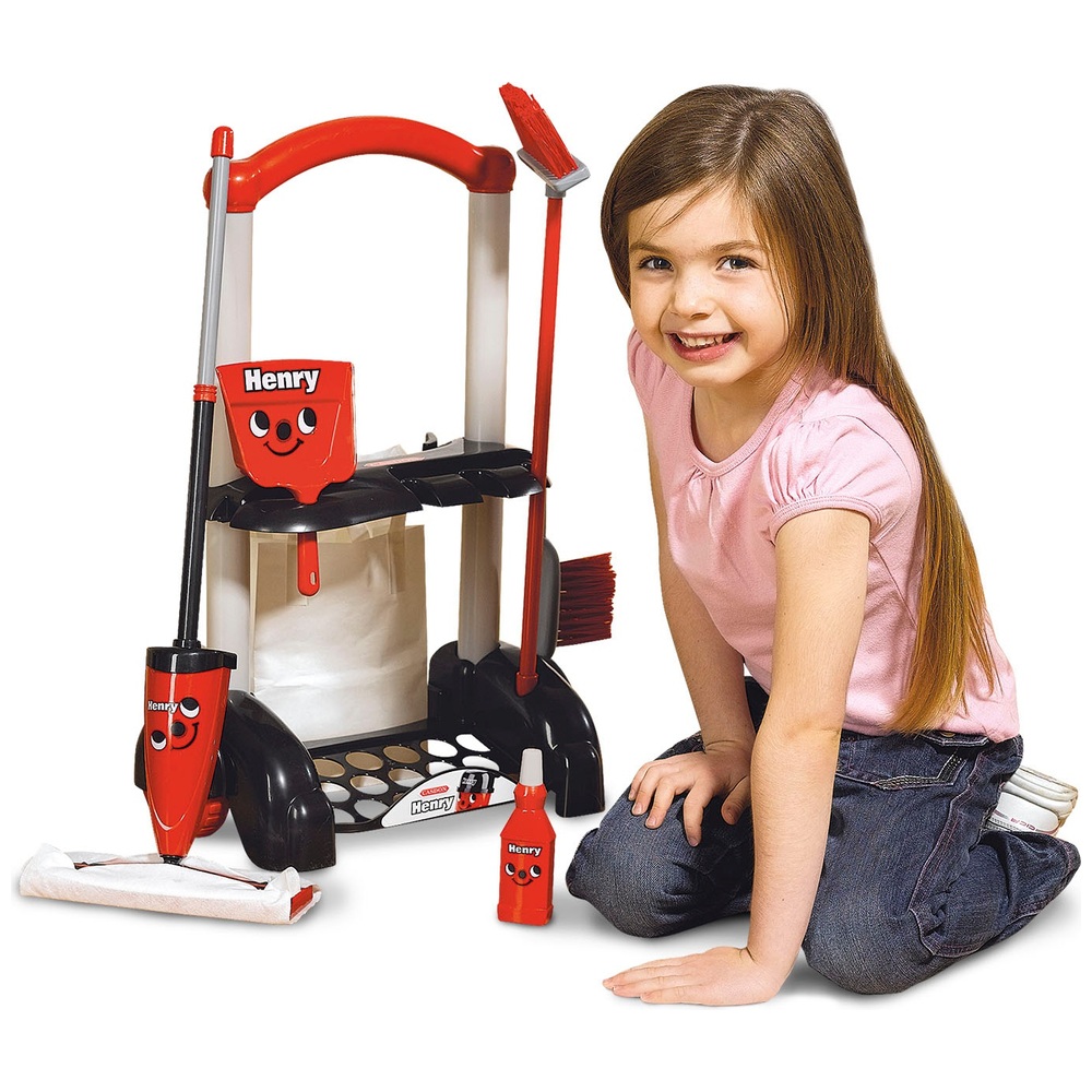 Cleaning Cart Playset with Accessories