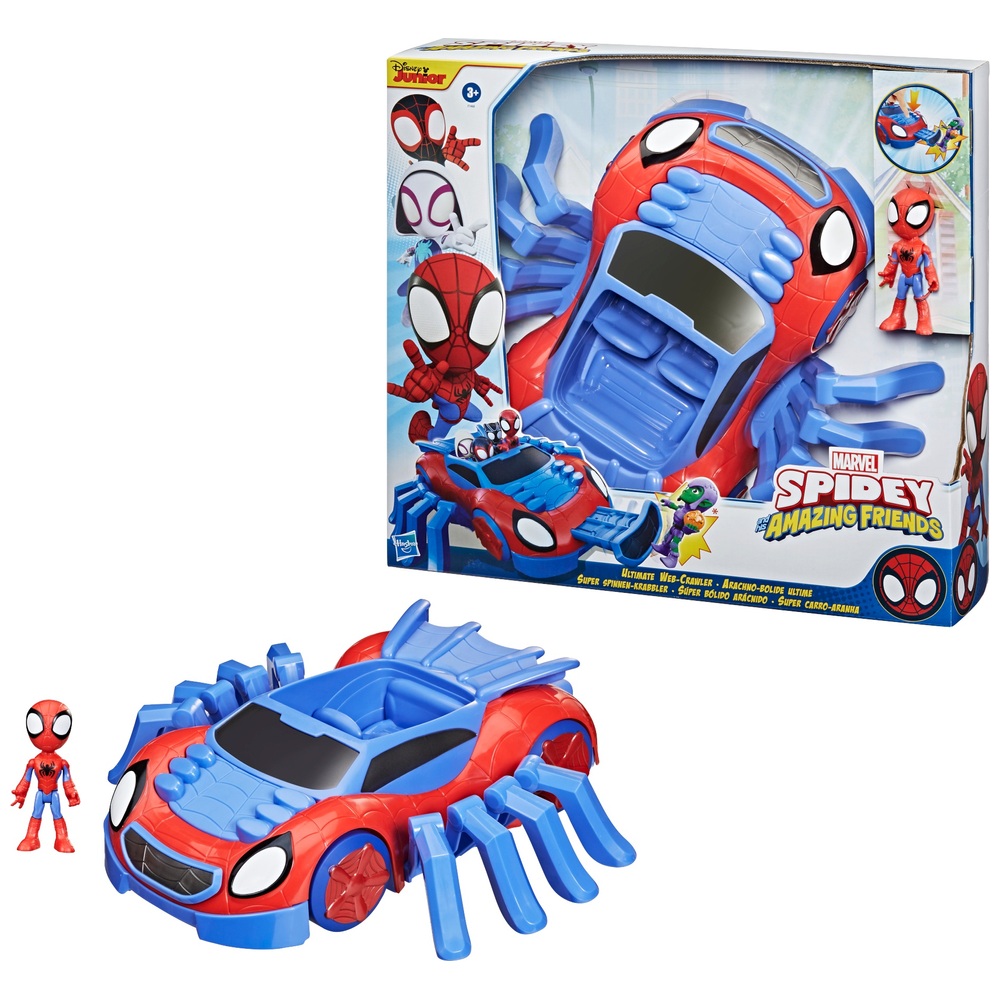 Marvel - Spidey Arachno-Bolide Ultime et Figurine