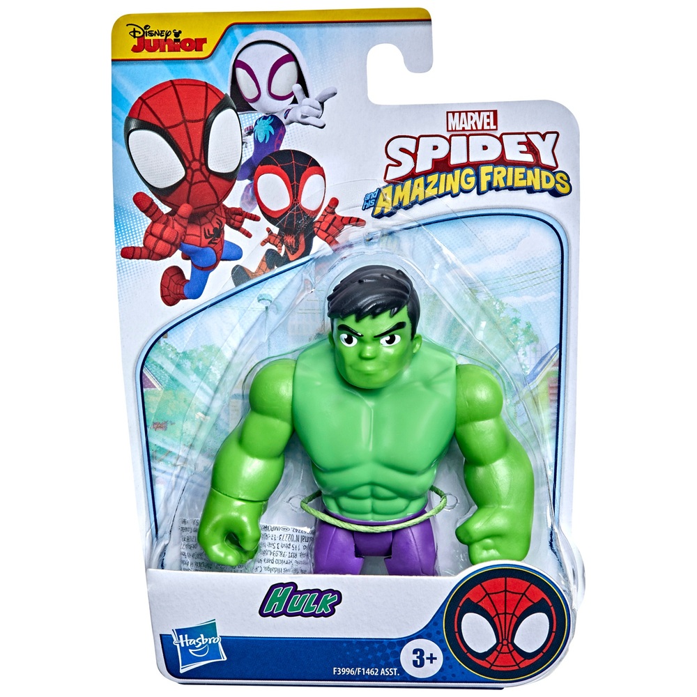 spidey and his amazing friends hulk toy