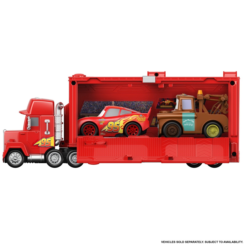 disney pixar cars hauler playset