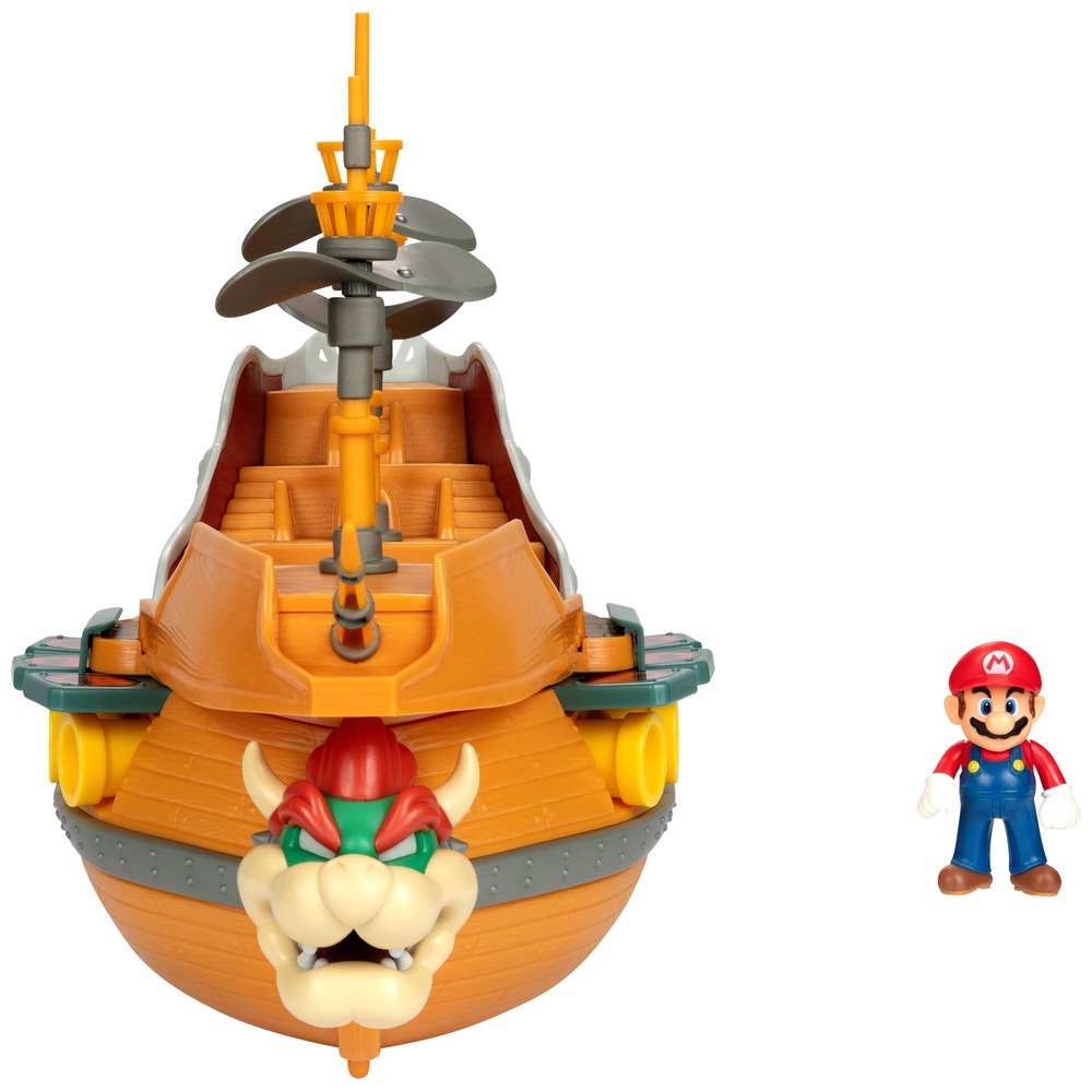 Super Mario - Grand Bâteau Volant de Bowser