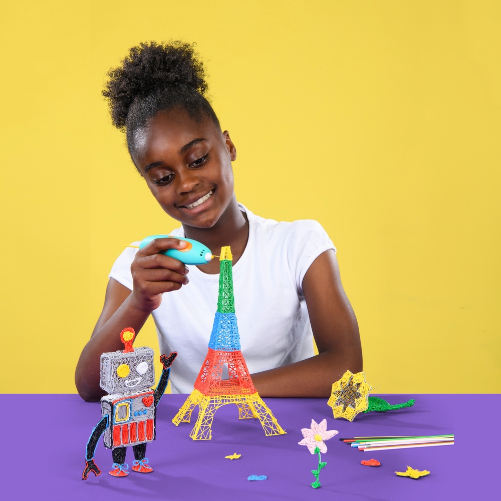 3Doodler Start Essentials 3D Pen Set For Kids with Free Refill Filament -  STEM Toy For Boys & Girls, Age 6 & Up - Toy of The Year Award Winner