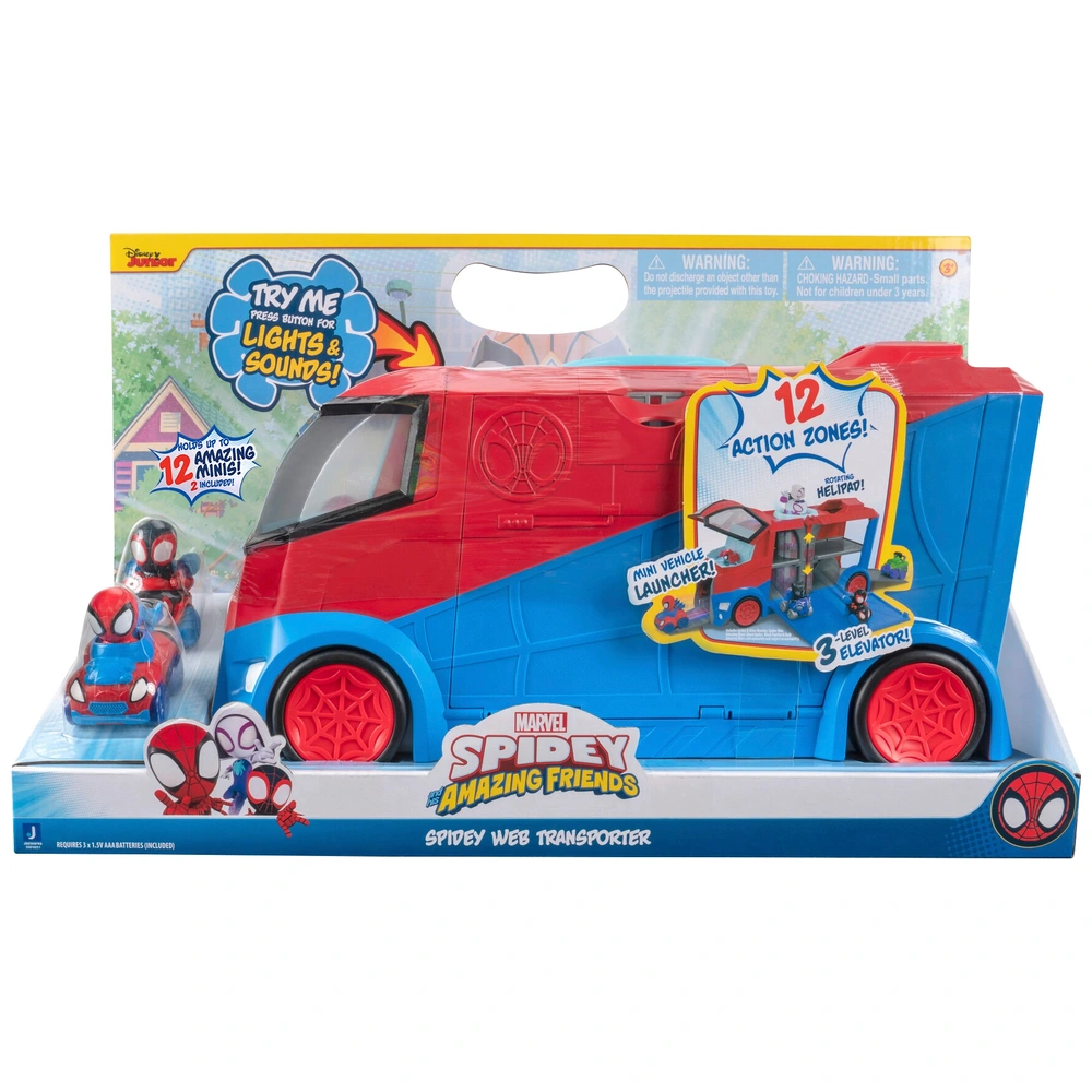 Spidey and His Amazing Friends Playset Spidey Web Transporter with