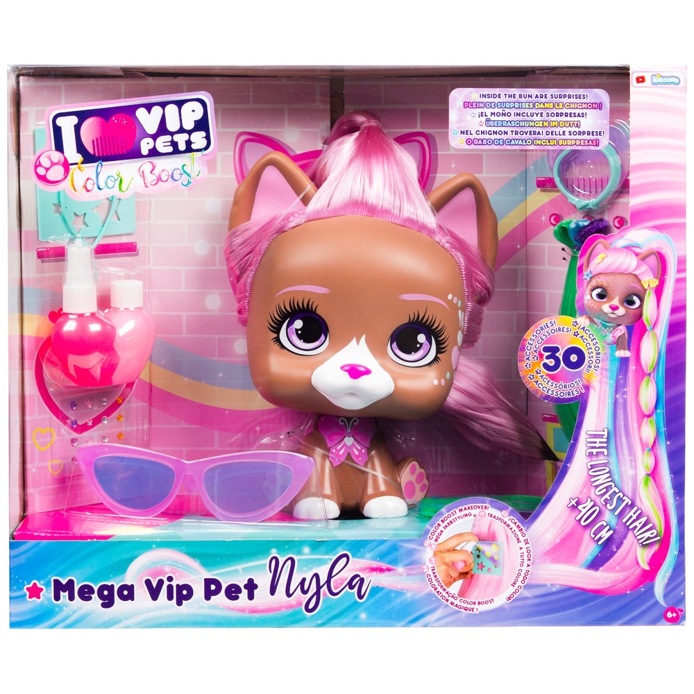 Figurine pour enfant Vip Pets Tête à coiffer Mega