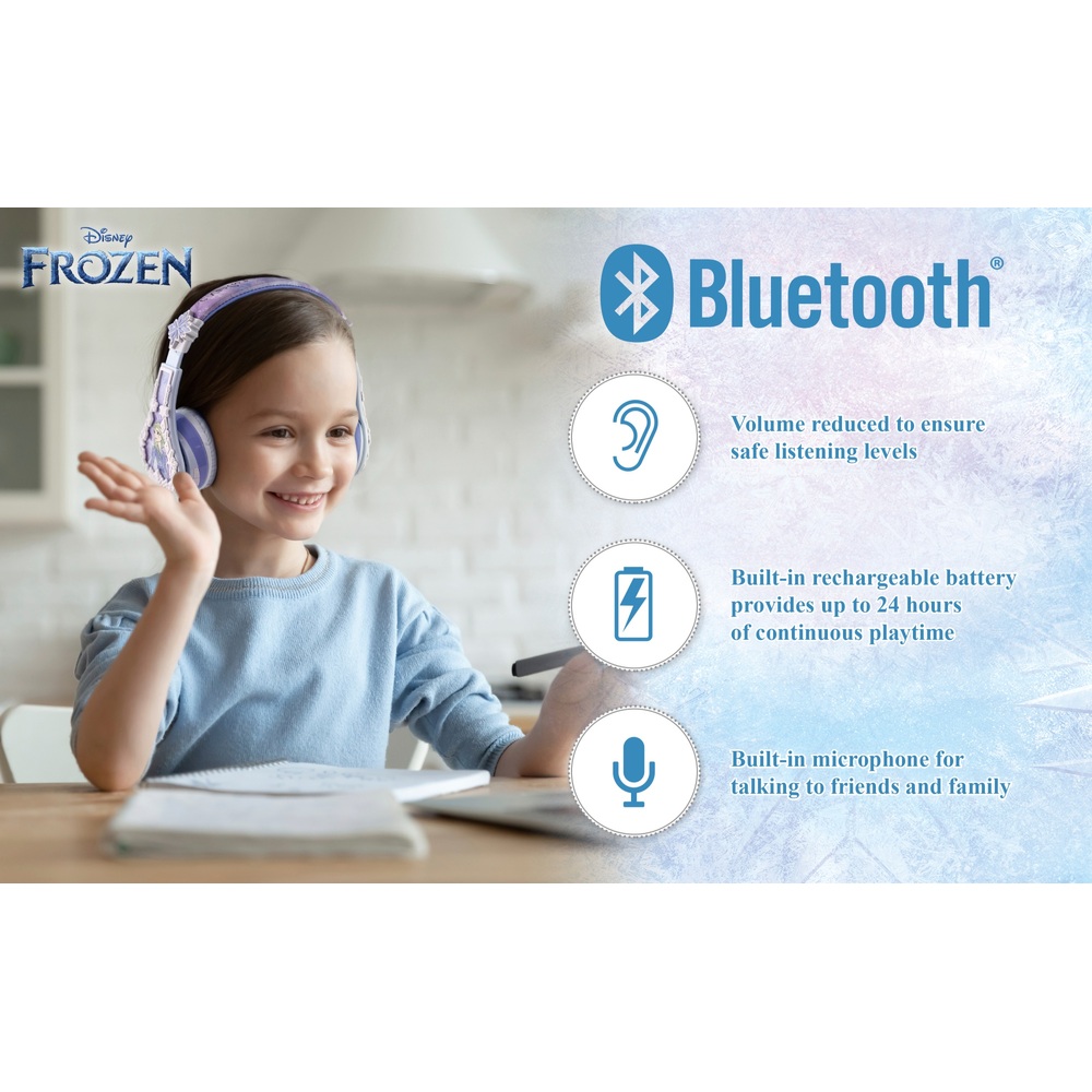 Casque audio enfant - LA REINE DES NEIGES 2 - Bluetooth