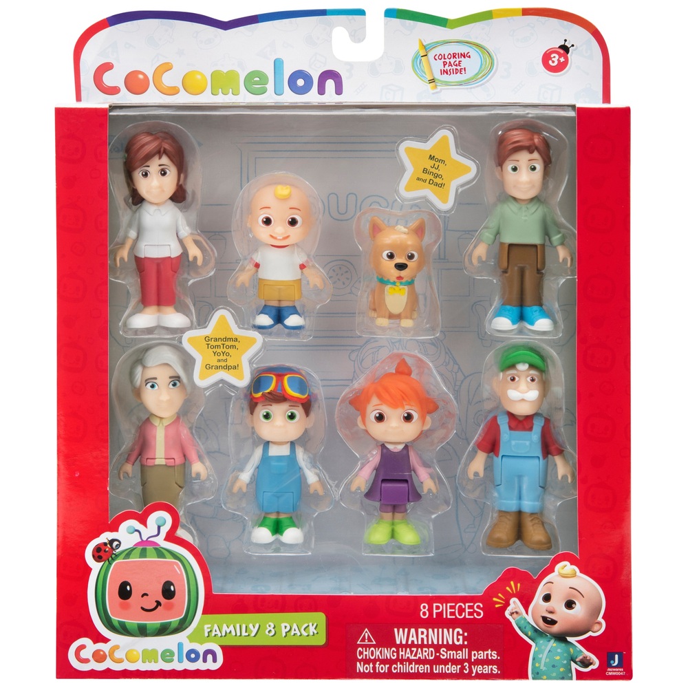 CoComelon Family 8 Pack | Smyths Toys UK