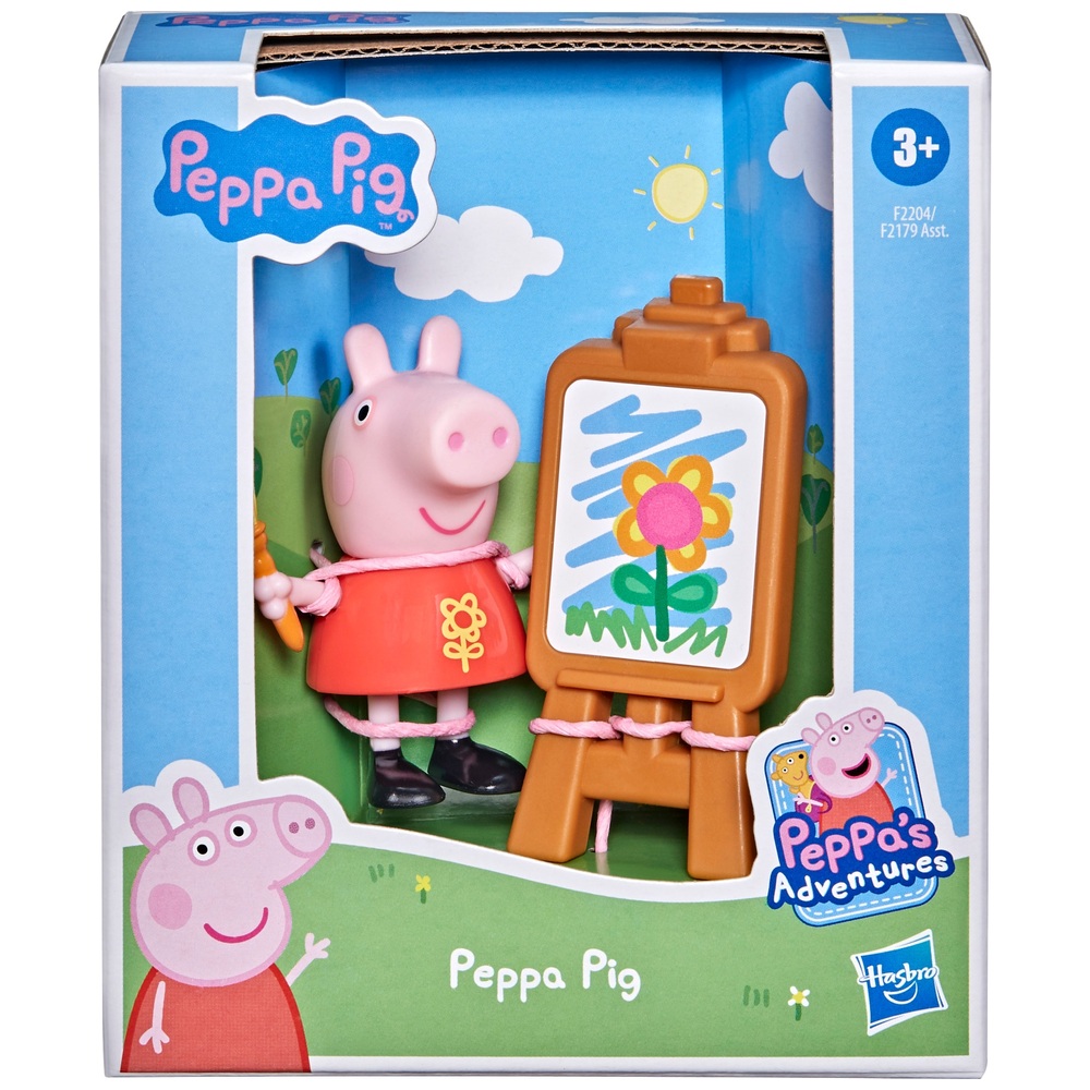 Le club des amis de Peppa Pig avec 2 figurines Hasbro : King Jouet,  Figurines Hasbro - Jeux d'imitation & Mondes imaginaires