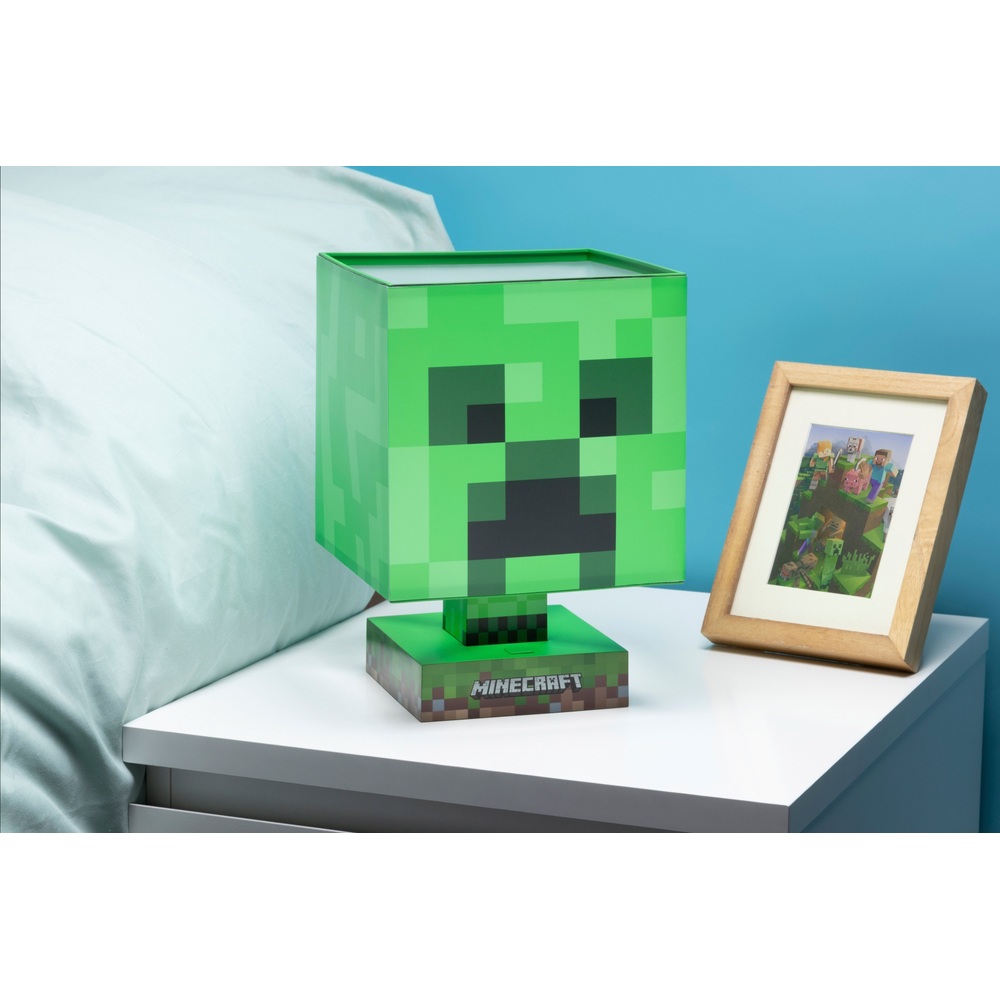 Lampe de chevet Minecraft Creeper Forest à petits prix