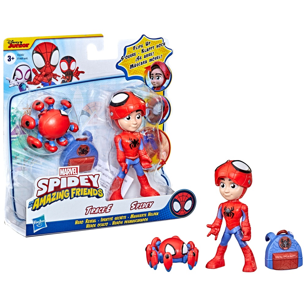 Marvel Spidey und seine Super-Freunde Figuren Spidey und Trace-E | Smyths  Toys Österreich