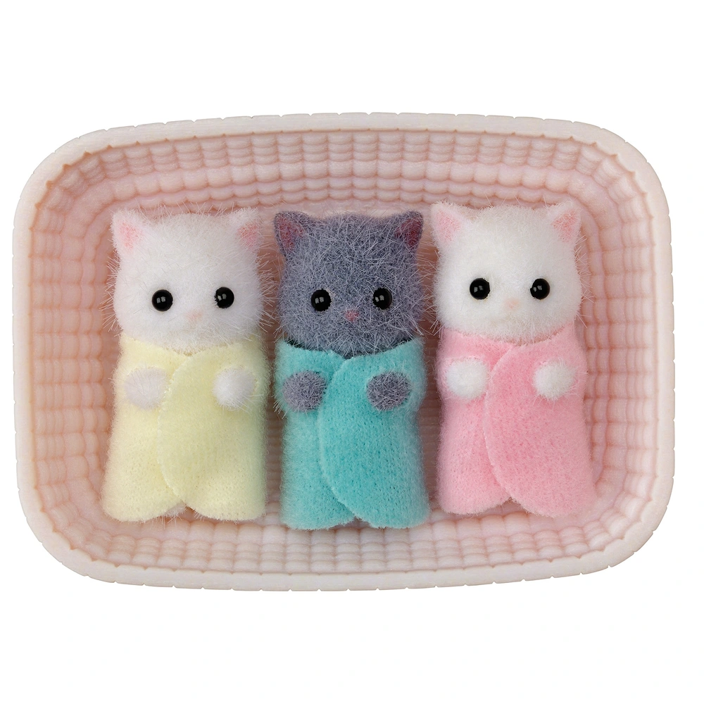 Sylvanian Families Babies Persian Cat Triplets Smyths Toys Ireland