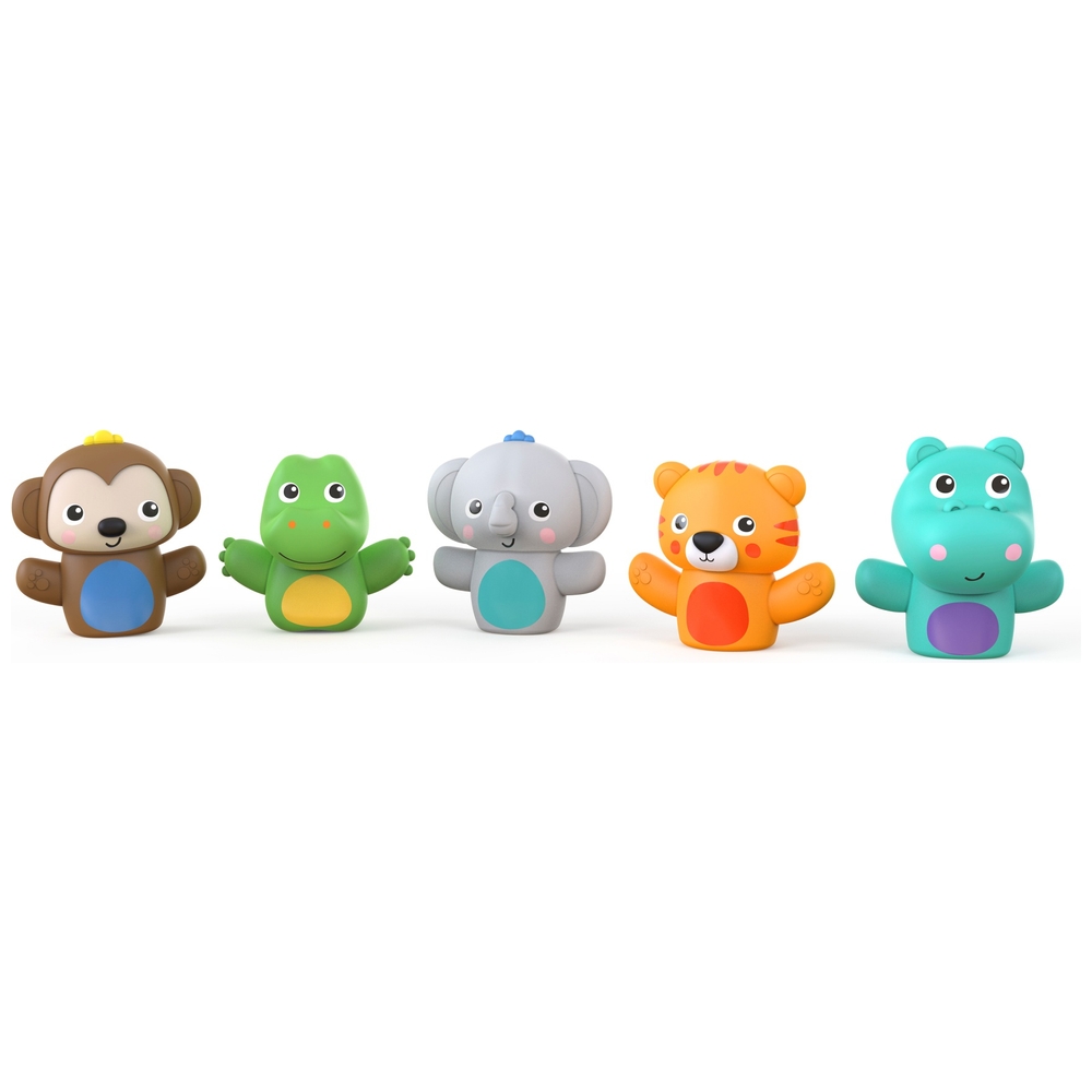 Bright Starts Poppin’ Puppets 5 Count Finger Puppets Smyths Toys Ireland