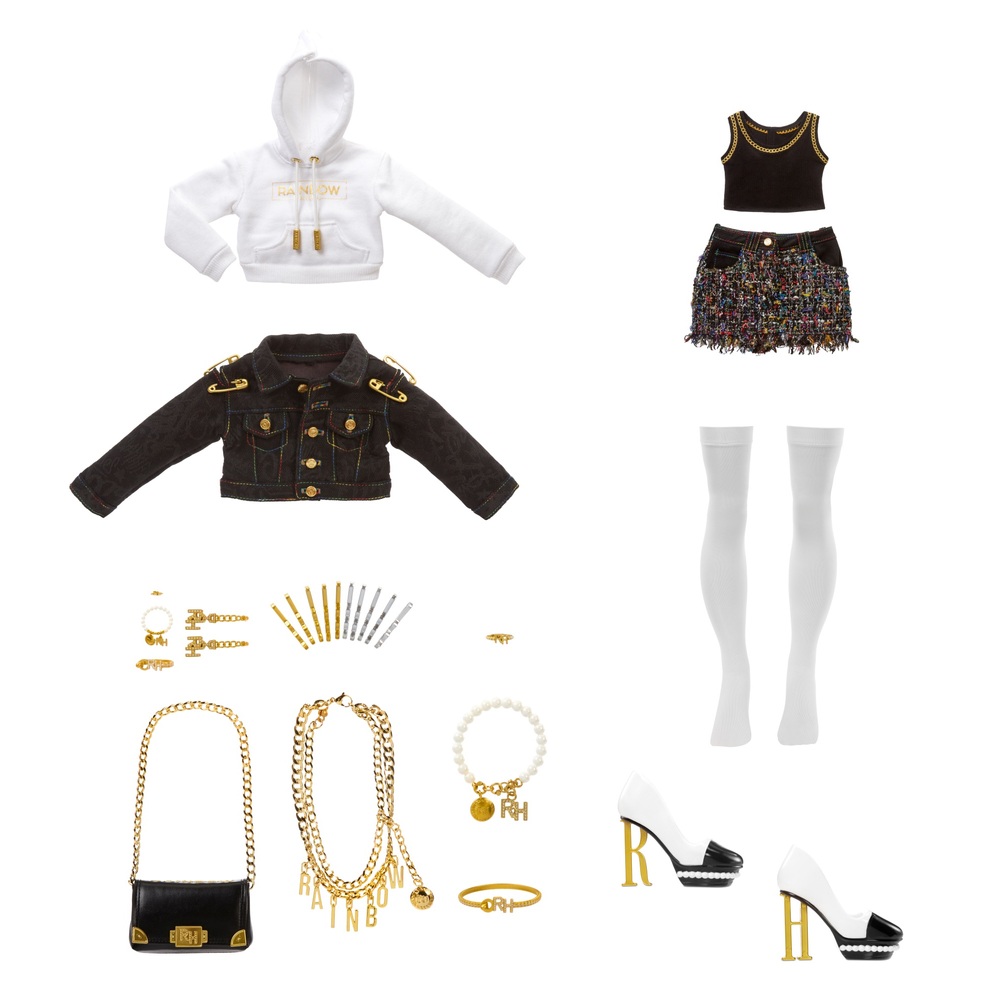 Rainbow High Puppe Large Doll My Runway Friend Amaya Raine