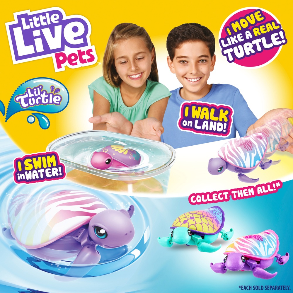 little live pets turtle smyths