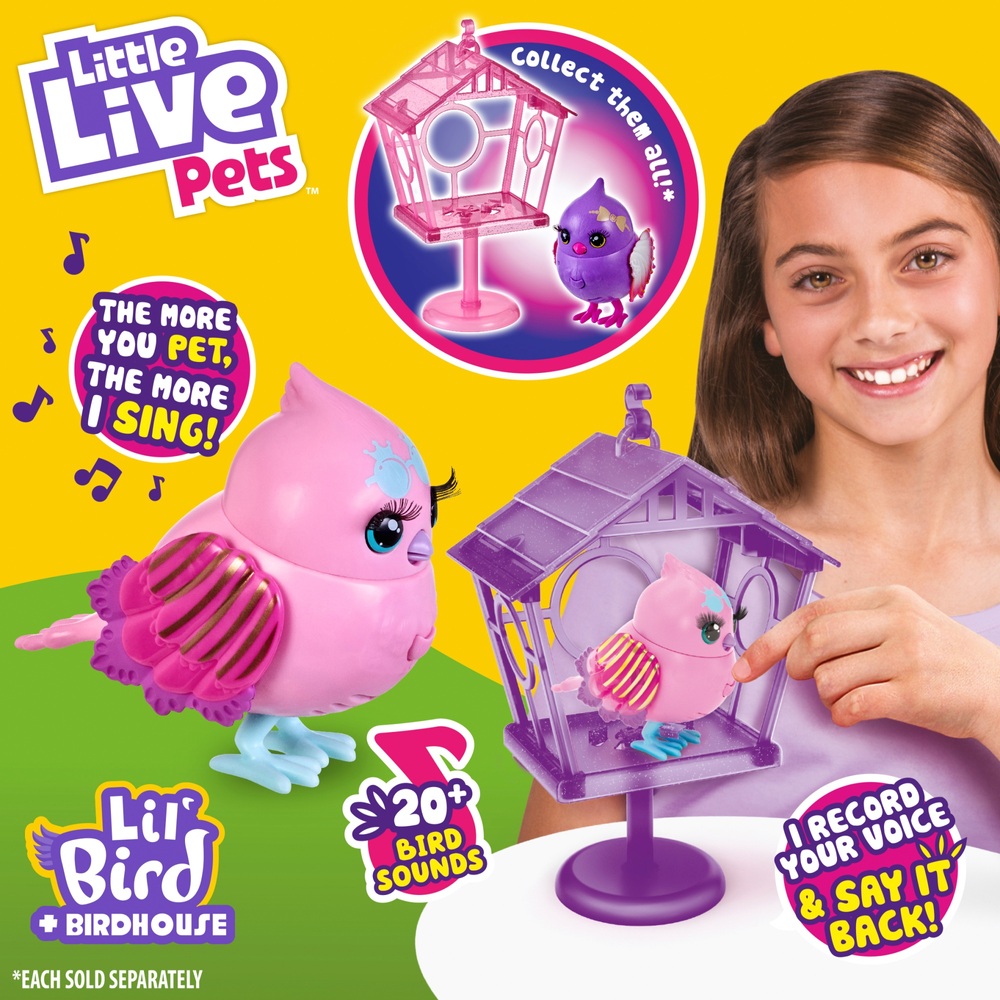 Little Live Pets Lil' Bird and House - Princess Polly | Smyths Toys Ireland