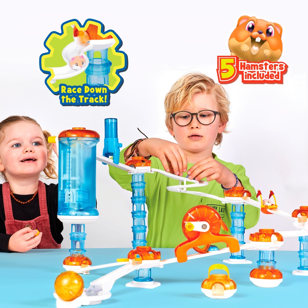 happy hamsters marble run deluxe set