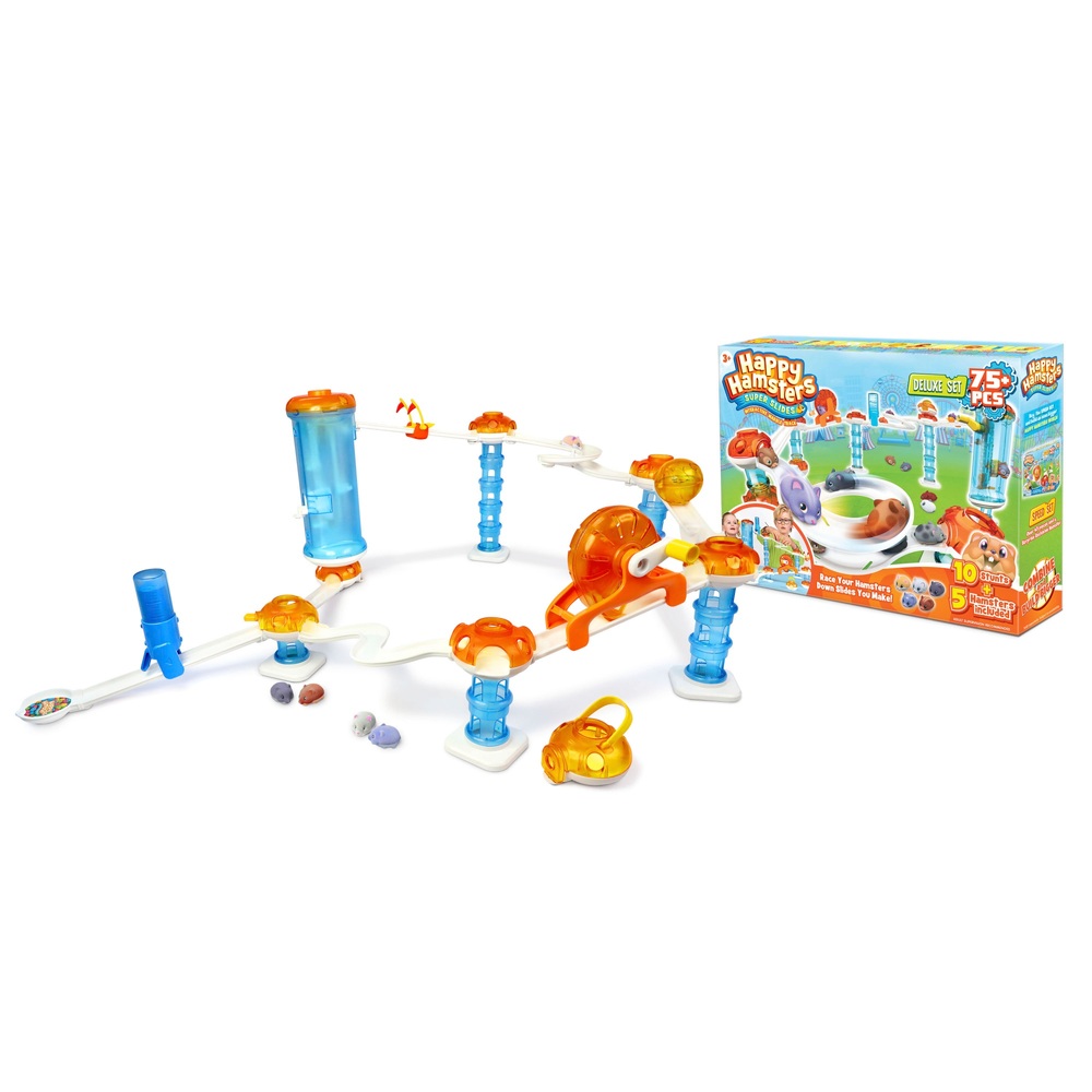 happy hamsters marble run deluxe set