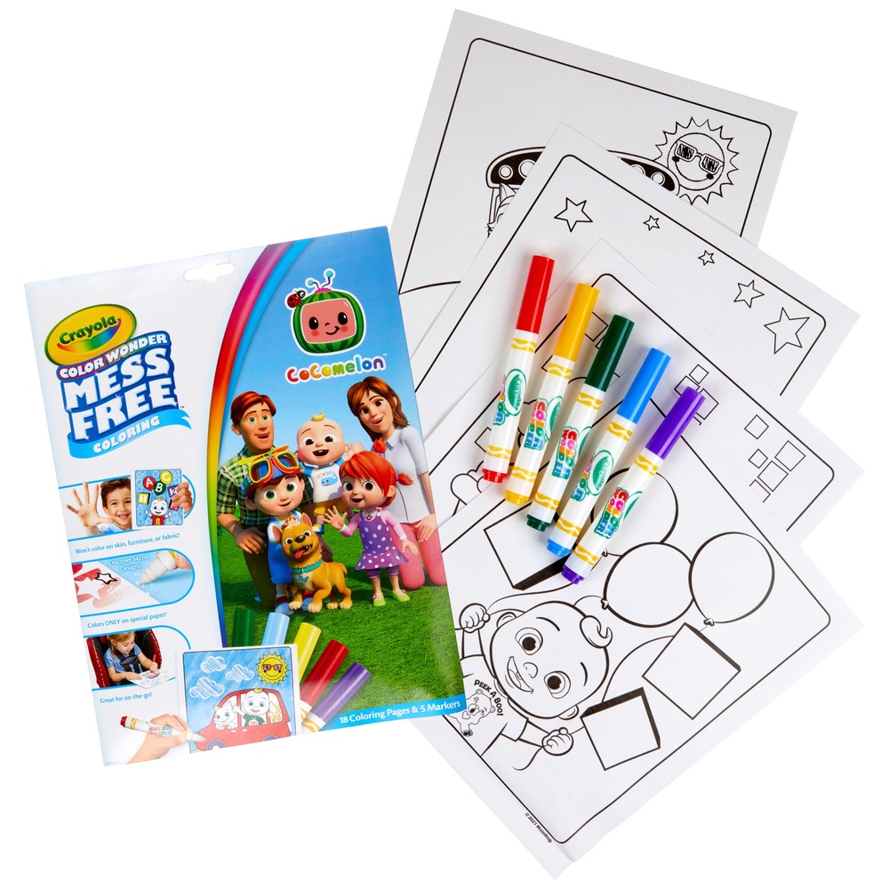 Crayola Frozen 2 Mess Free Colour Wonder 18 Colouring Pages FAST DELIVERY 