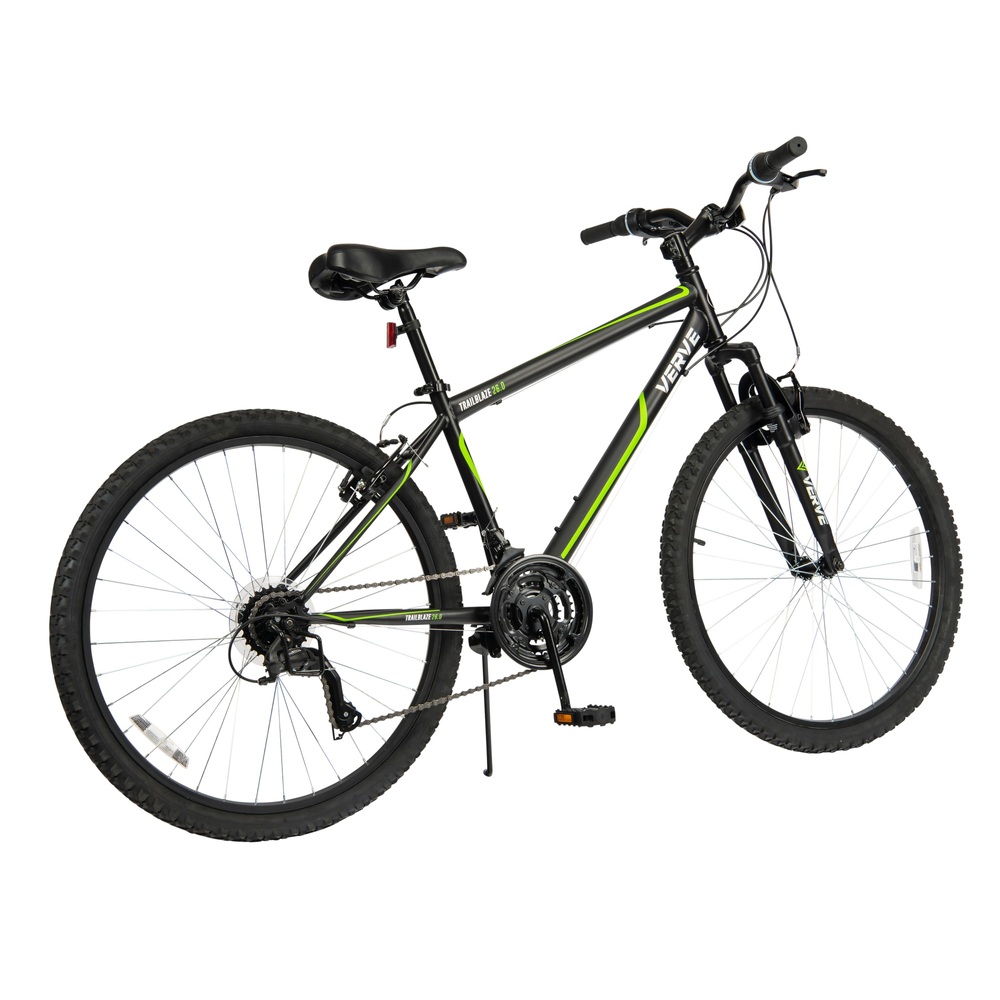 26 Inch Verve Trailblaster Green/Black Mountain Bike | Smyths Toys UK