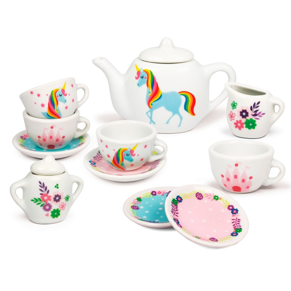 Kitchen Corner Unicorn Porcelain Tea Set | Smyths Toys Ireland