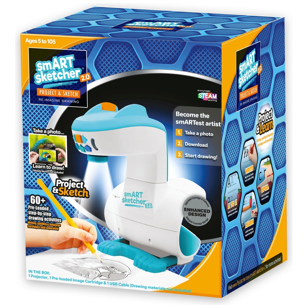 smART sketcher® 2.0 Projector  Gifts for kids, Activities for kids, Craft  activities for kids