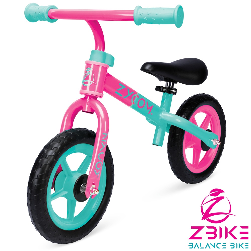 my 1st balance bike pink