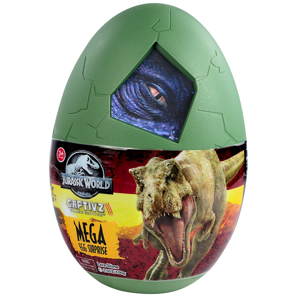 Jurassic World Captivz Clash Edition Mega Egg Surprise Smyths Toys Uk